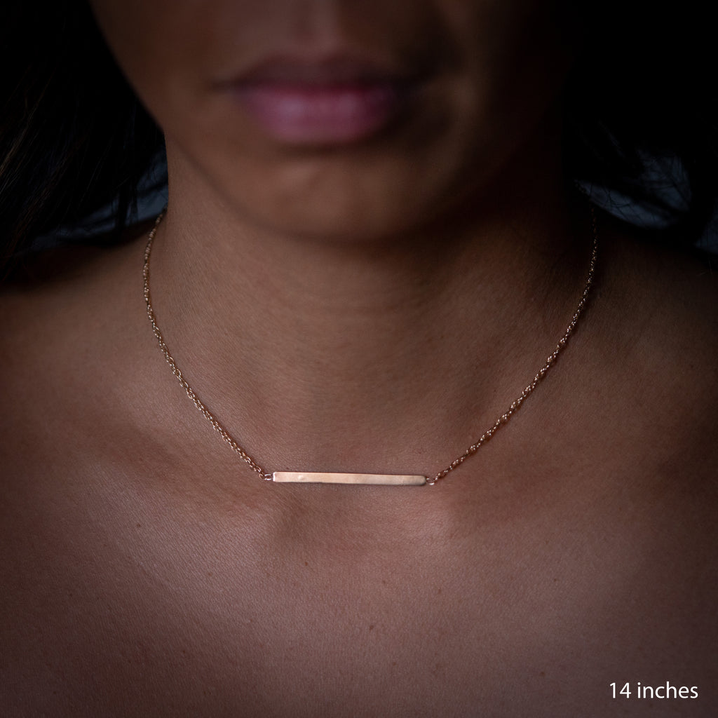 Blank Bar Necklace