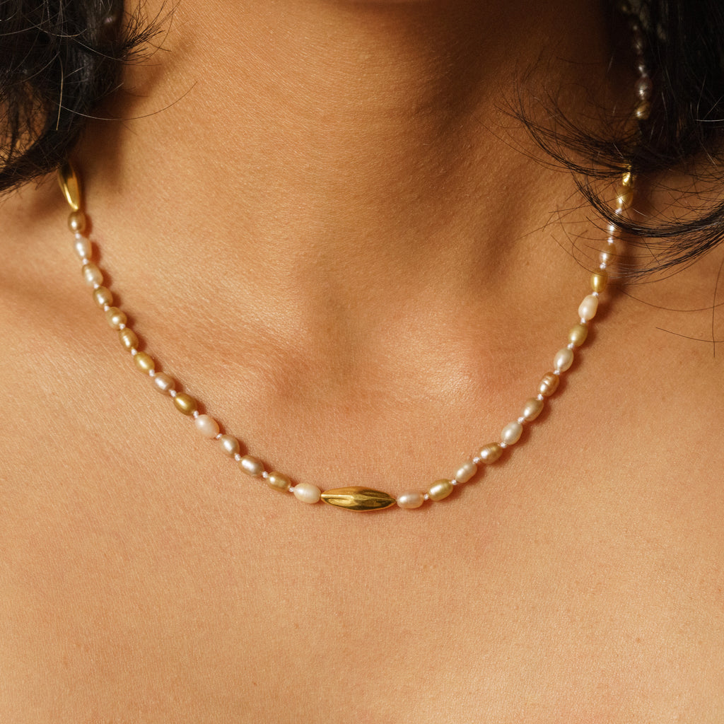 Thread of Sunshine Necklace