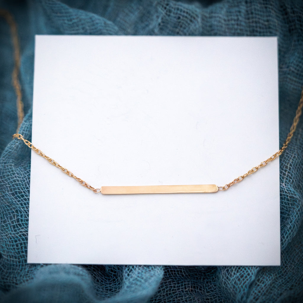 Blank Bar Necklace