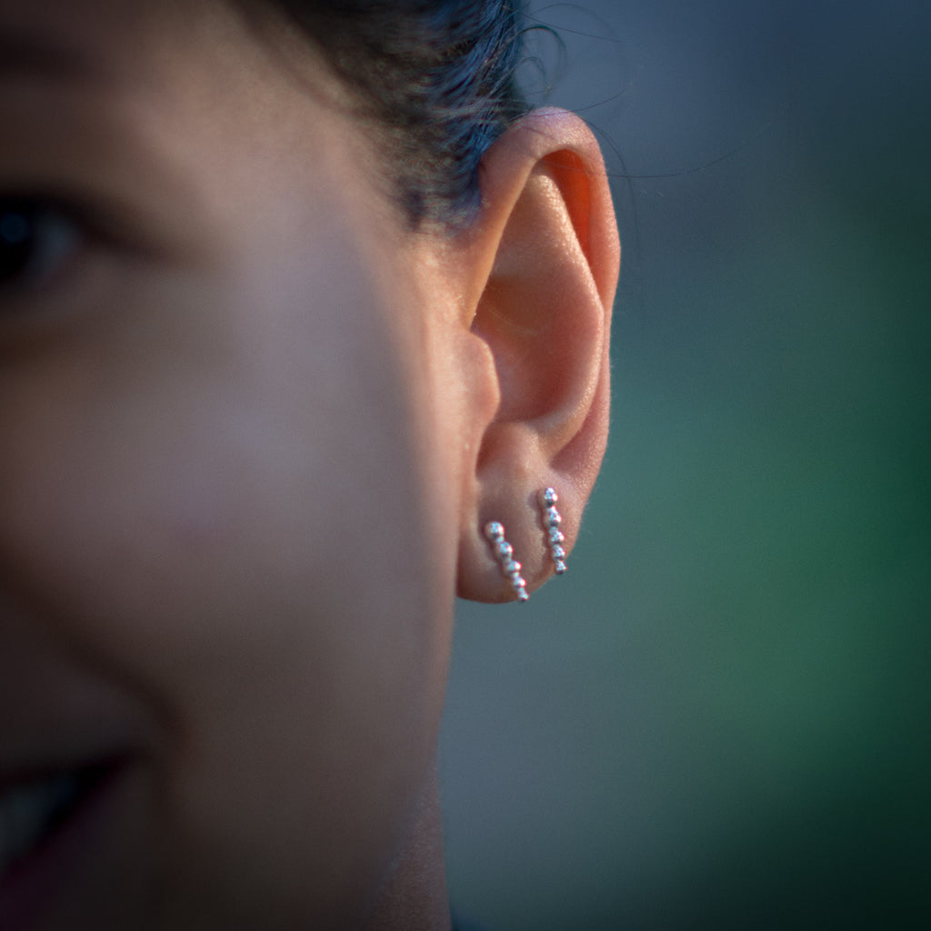 Suso Earrings - Silver