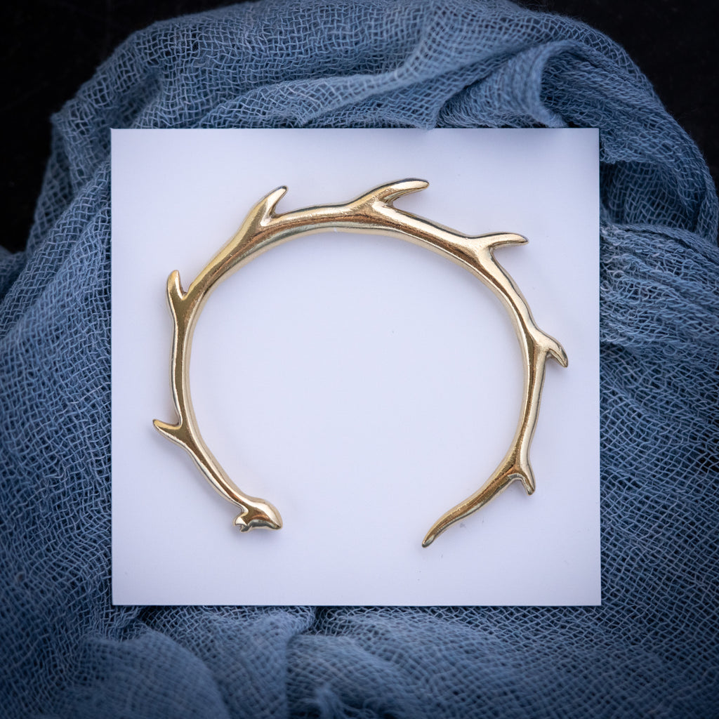 Sea Dragon Cuff - Yellow Gold Vermeil