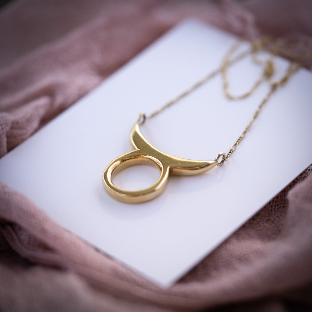 Taurus Necklace - Yellow Gold Vermeil